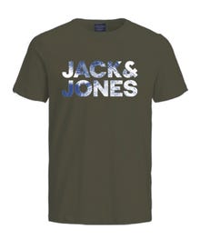Jack & Jones 5-pack Ronde hals T-shirts -Beacon Blue - 12288558
