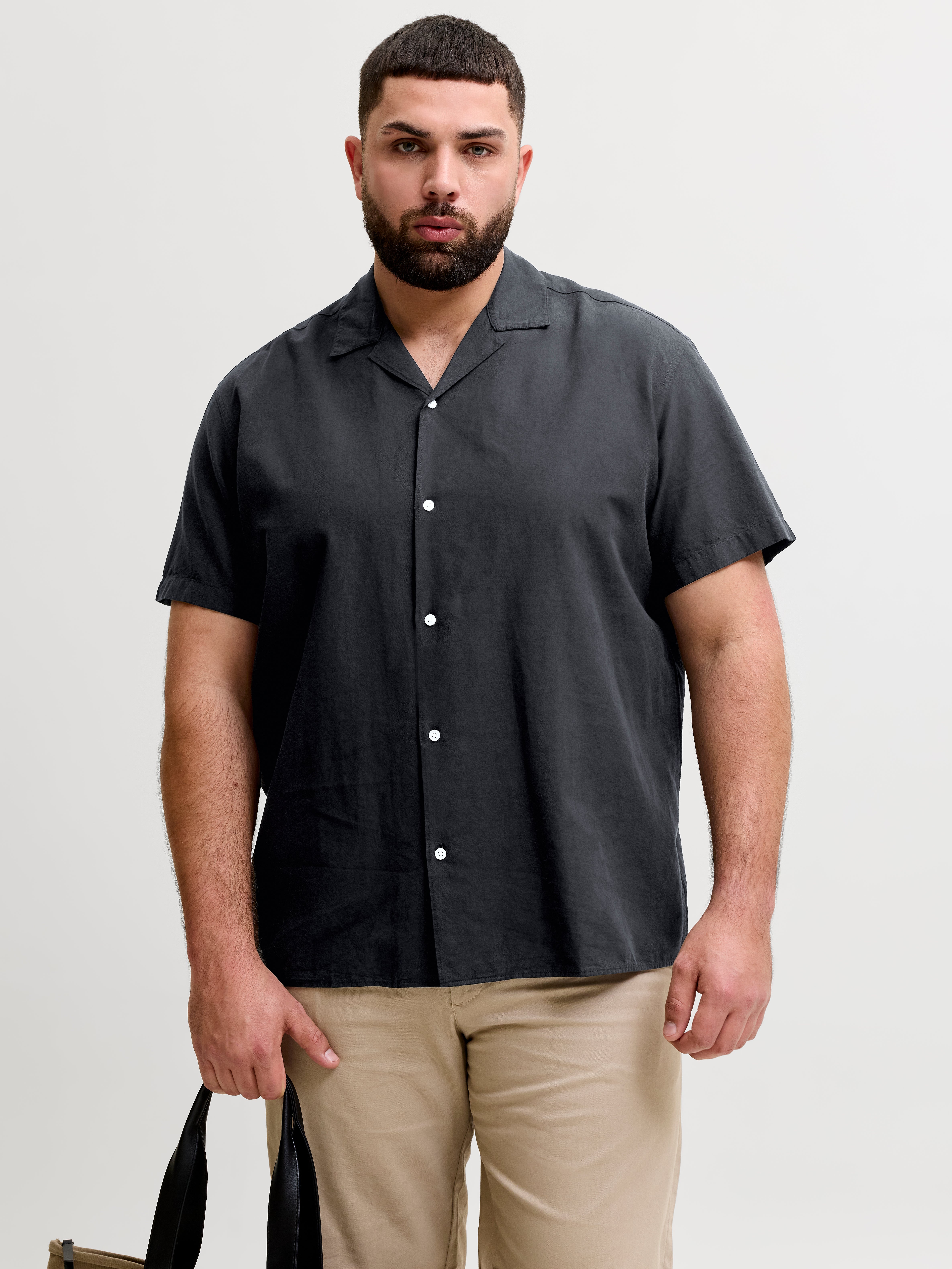 Thumbnail - Popelin Hemd Plus Size