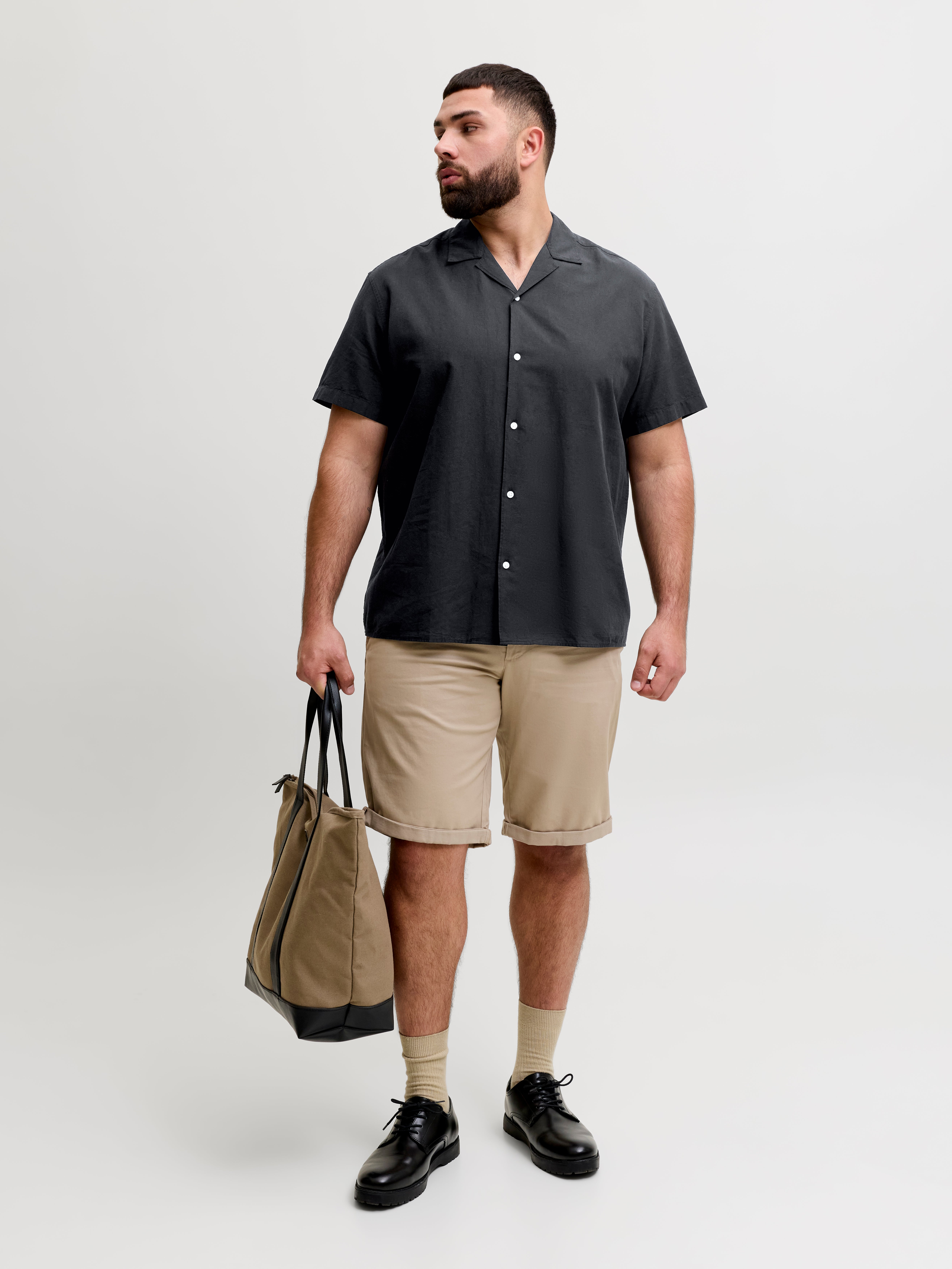 Thumbnail - Popelin Hemd Plus Size