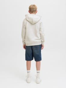 Jack & Jones Sudadera con capucha Junior -White Melange - 12288727
