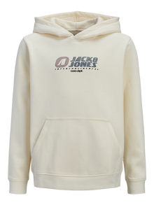 Jack & Jones Hoodie Junior -Sweet Corn - 12288727