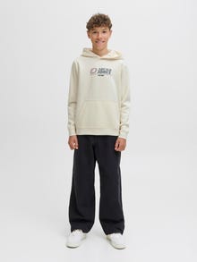 Jack & Jones Hoodie Junior -Sweet Corn - 12288727