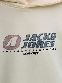 Jack & Jones Hoodie Junior -Sweet Corn - 12288727