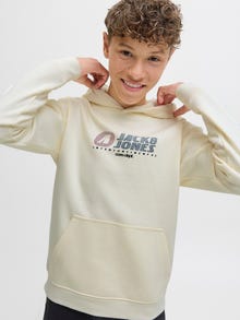Jack & Jones Hoodie Junior -Sweet Corn - 12288727
