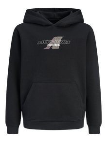 Jack & Jones Φούτερ με κουκούλα Junior -Black - 12288727