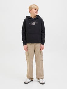 Jack & Jones Φούτερ με κουκούλα Junior -Black - 12288727