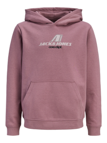 Jack & Jones Mikina s kapucí Juniorské -Grape Shake - 12288727