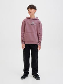 Jack & Jones Mikina s kapucí Juniorské -Grape Shake - 12288727