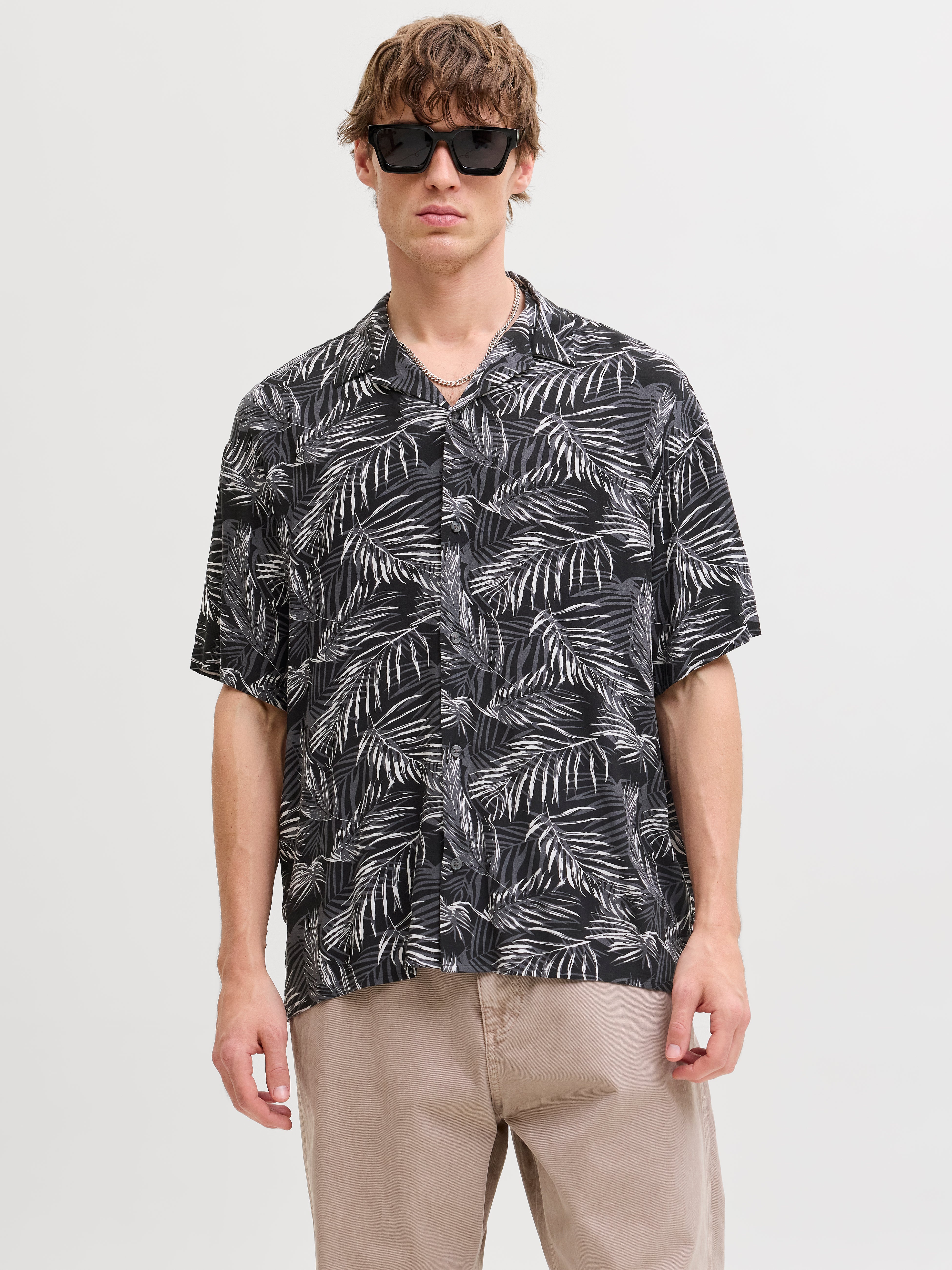 Loose Fit Hawaii-hemd