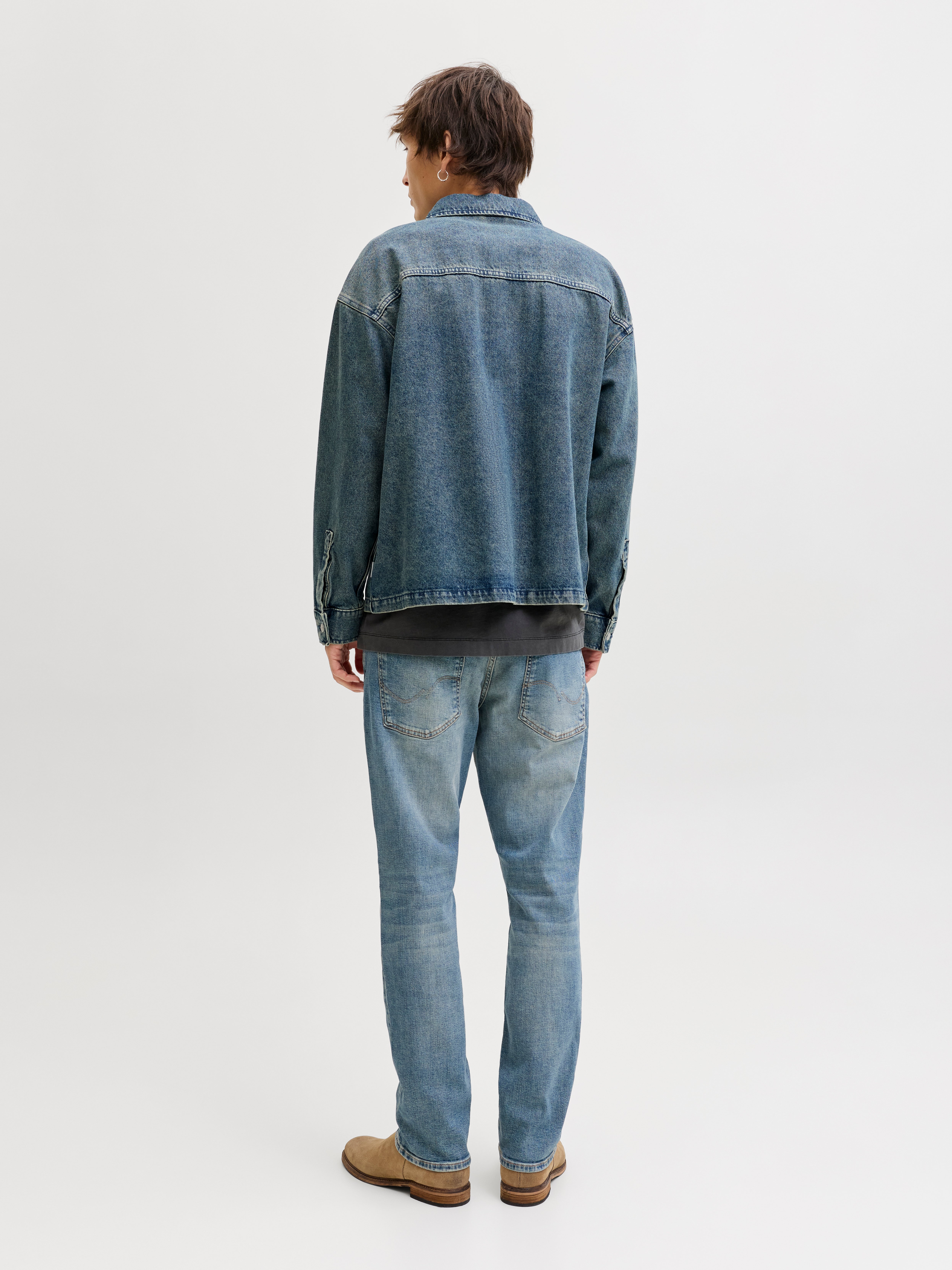 JJICLARK JJMILES JJ 272 Regular fit jeans | Medium Blue | Jack