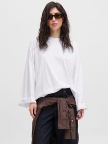 JJXX JXANDREA Langarm-T-Shirt -Bright White - 12289176