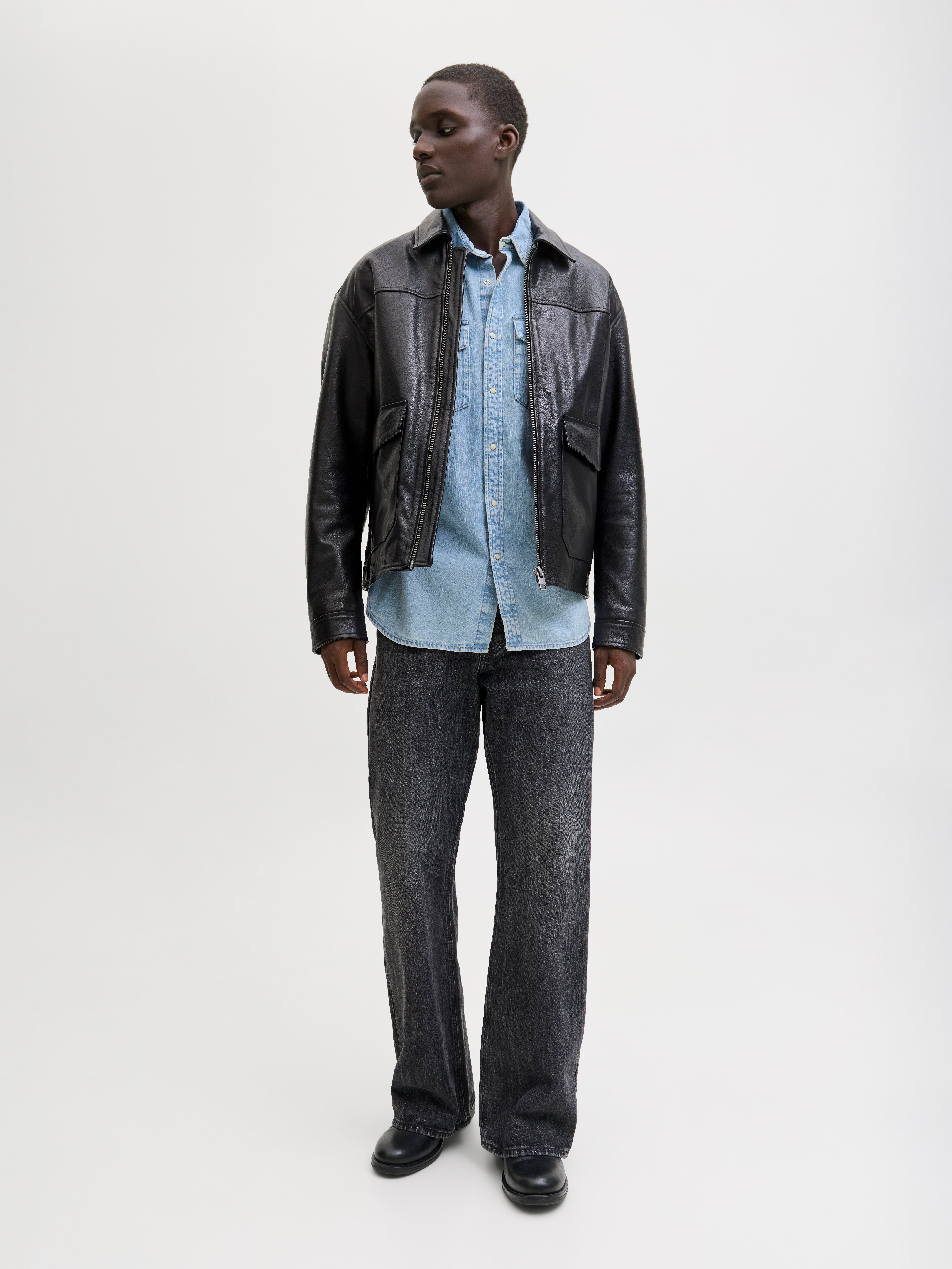 Thumbnail - Slim Fit Jeanshemd