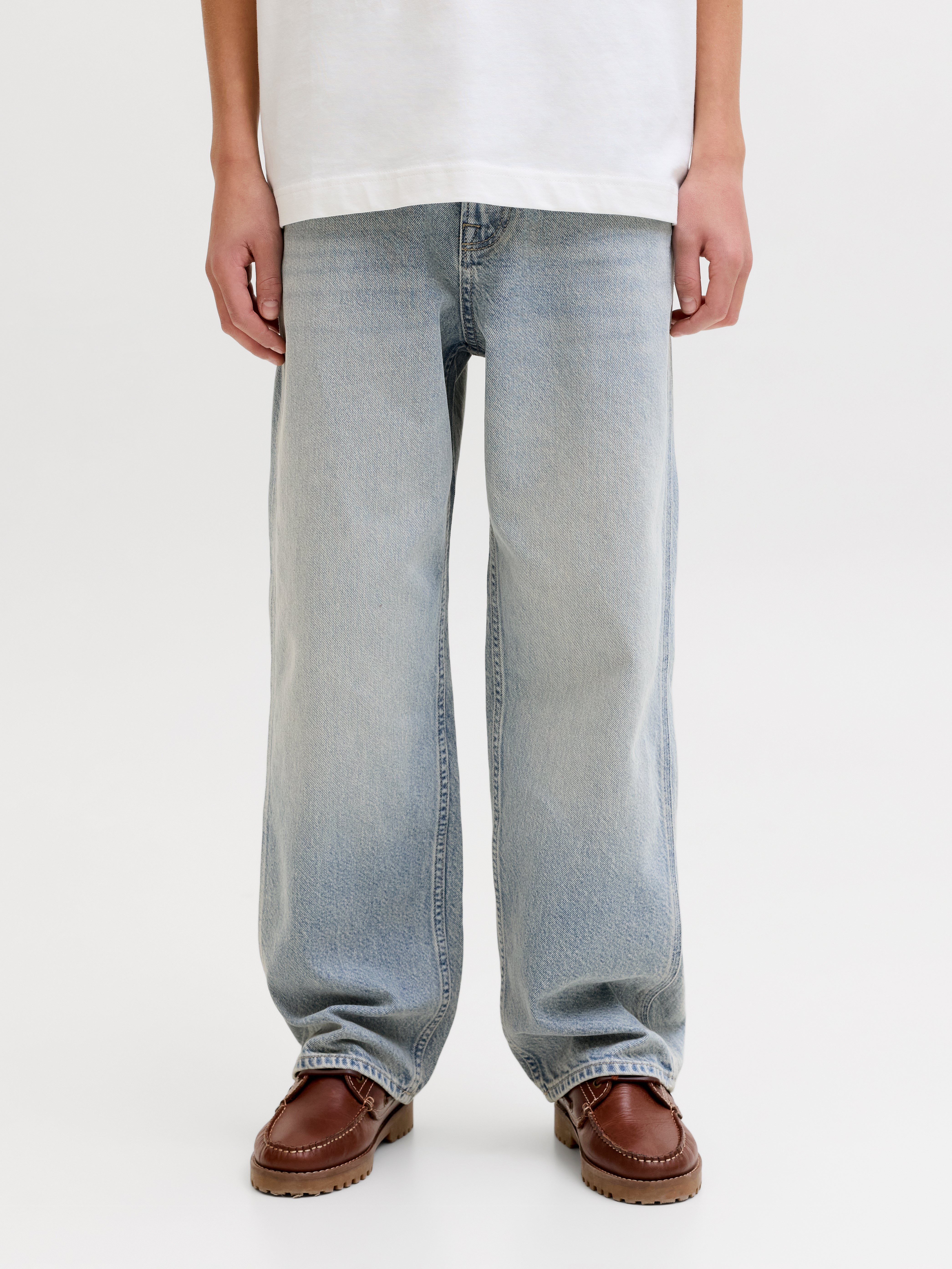 Jjialex Jjnorrebro Sq 150 Sn Jnr Baggy Fit Jeans Junior