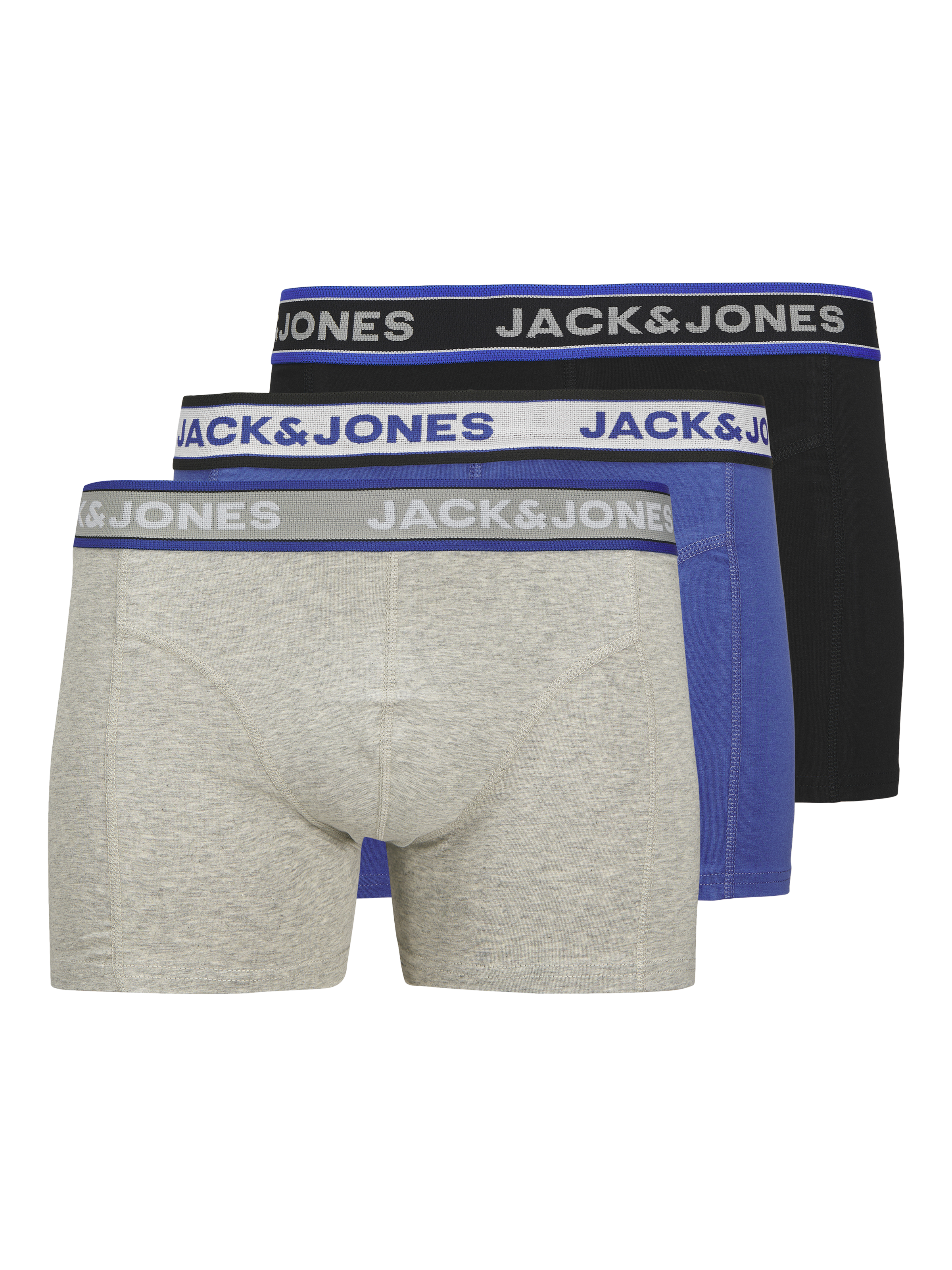 Plus Size 3er-pack Trunks