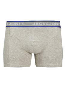 Jack & Jones Plus Size 5-pakkainen Alushousut -Light Grey Melange - 12289322