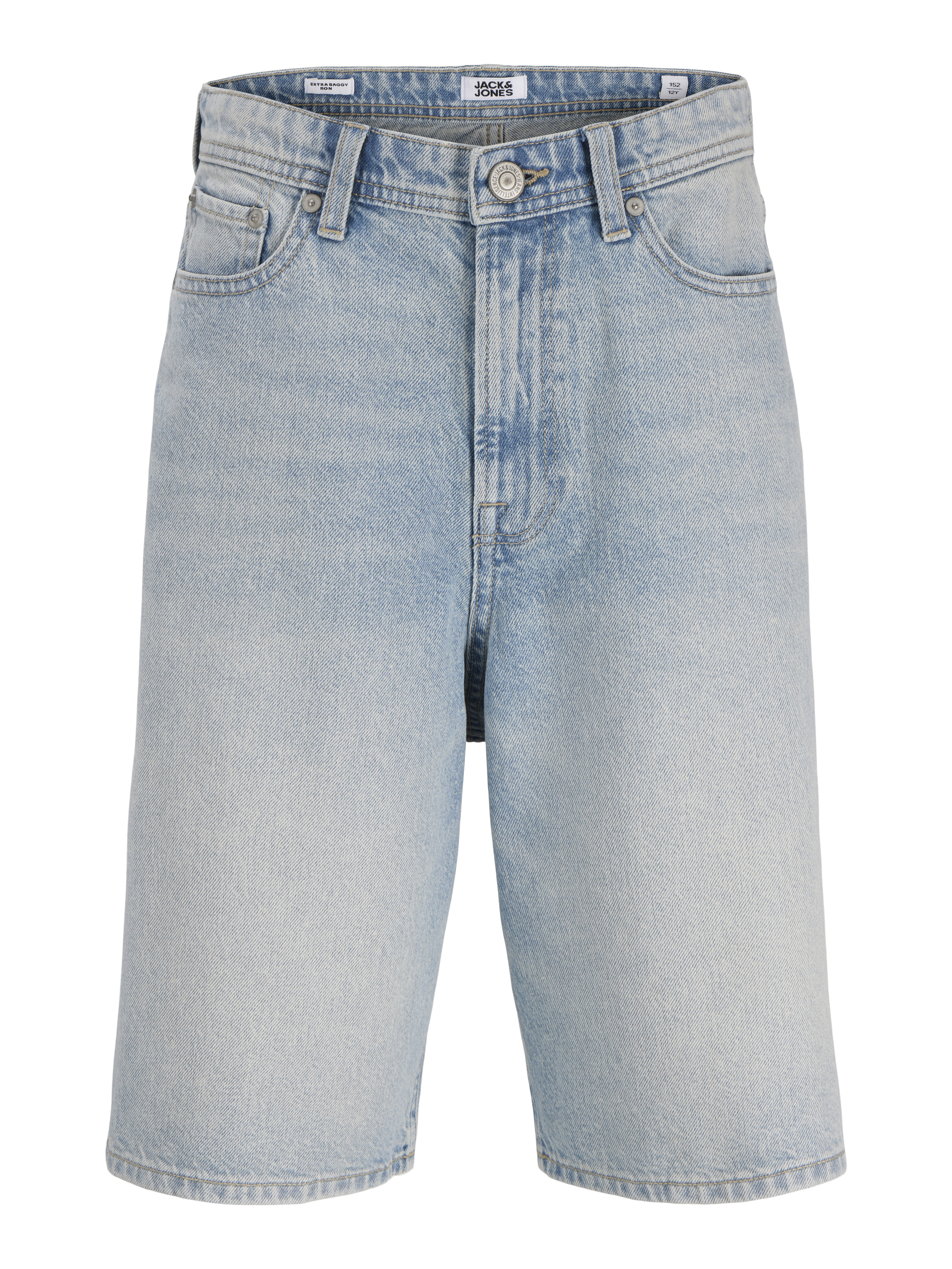 Thumbnail - Baggy Fit Jeans-shorts Junior
