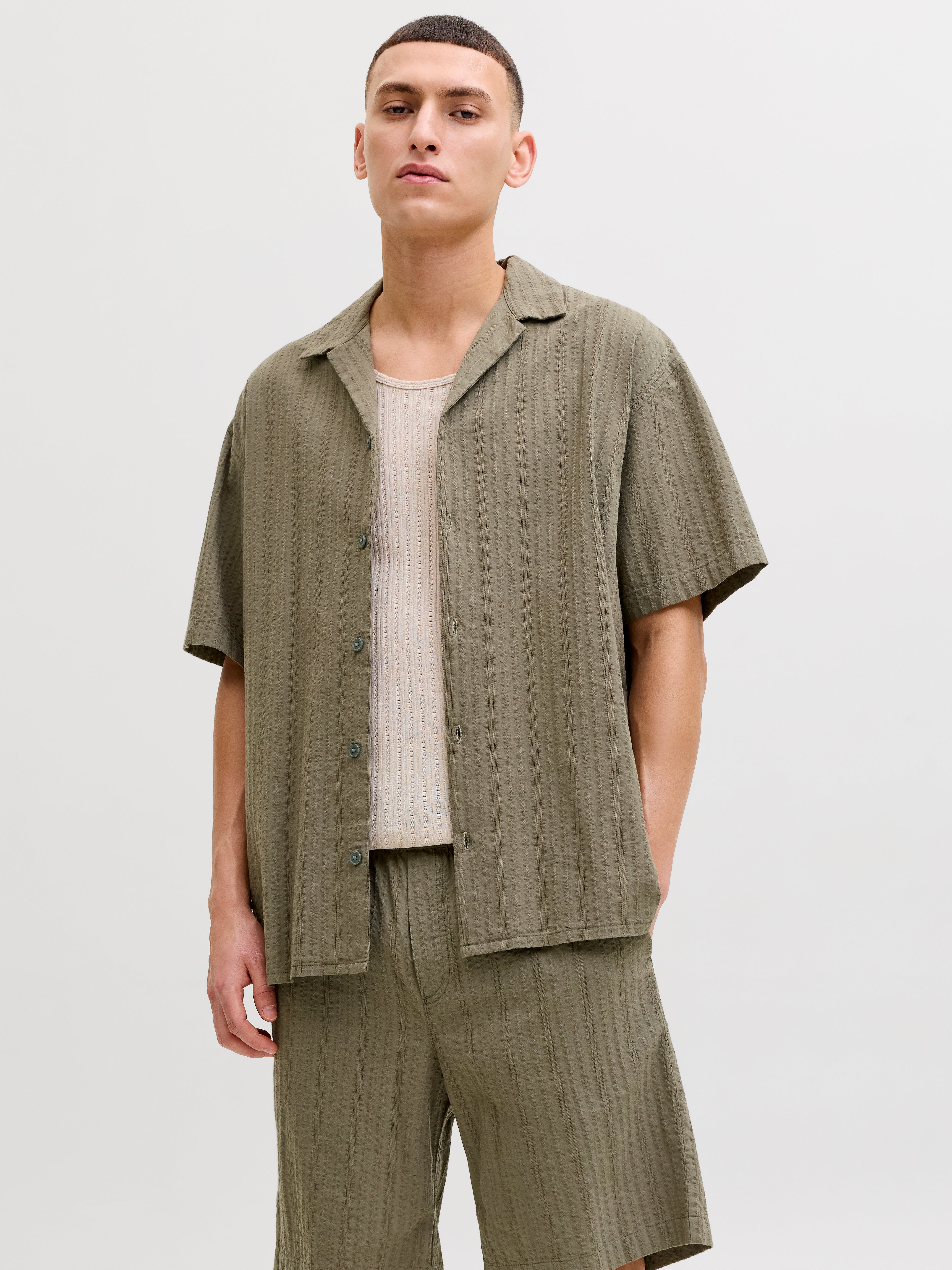 Loose Fit Hawaii-hemd