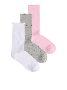 JJXX JXPOLLY 3er-pack Socken -Pink Lady - 12289579