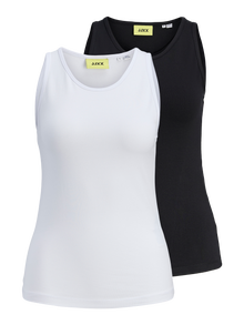JJXX 2er-pack JXGIGI Top -Black - 12289804