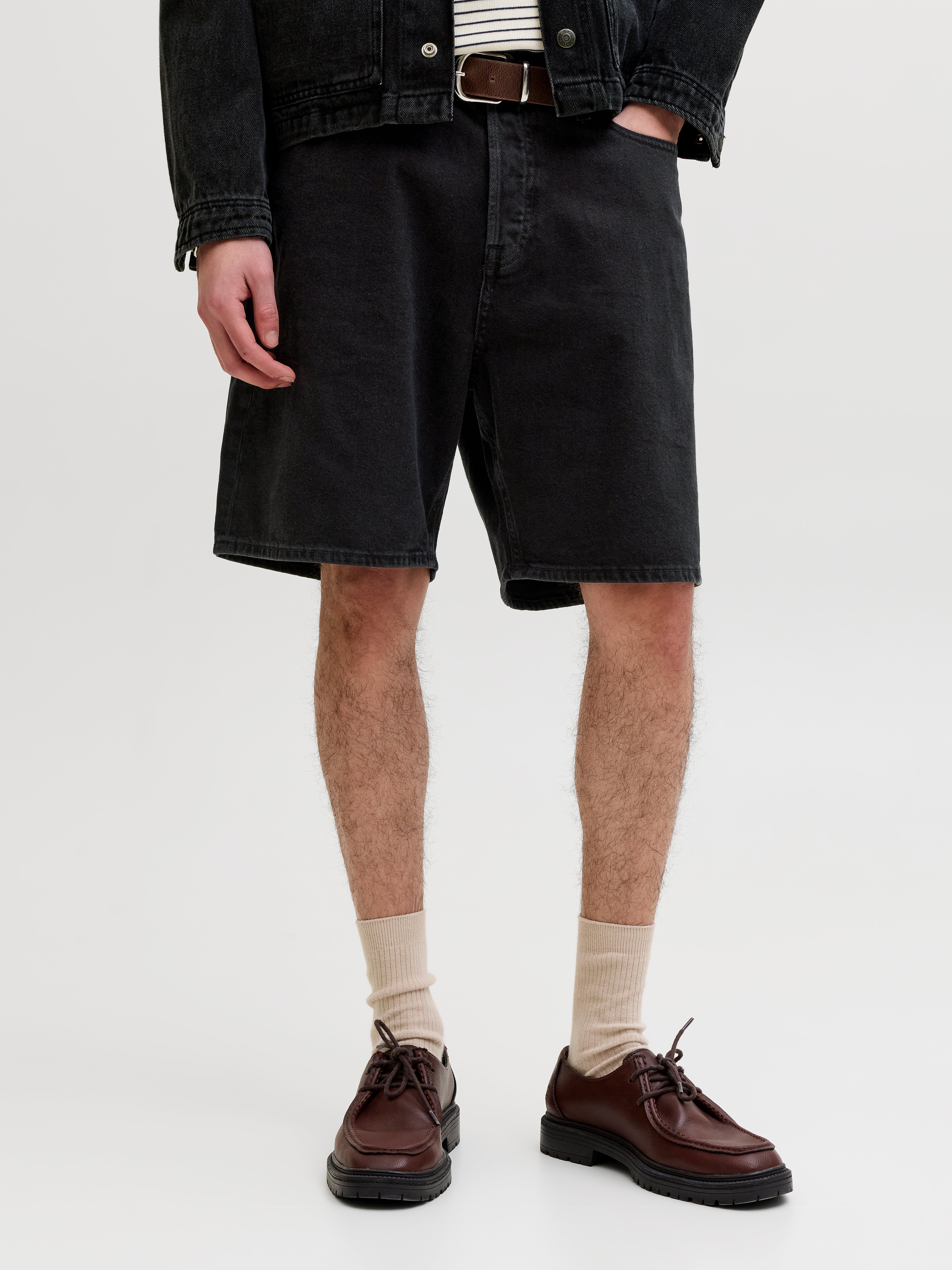 Relaxed Fit Jeans-shorts