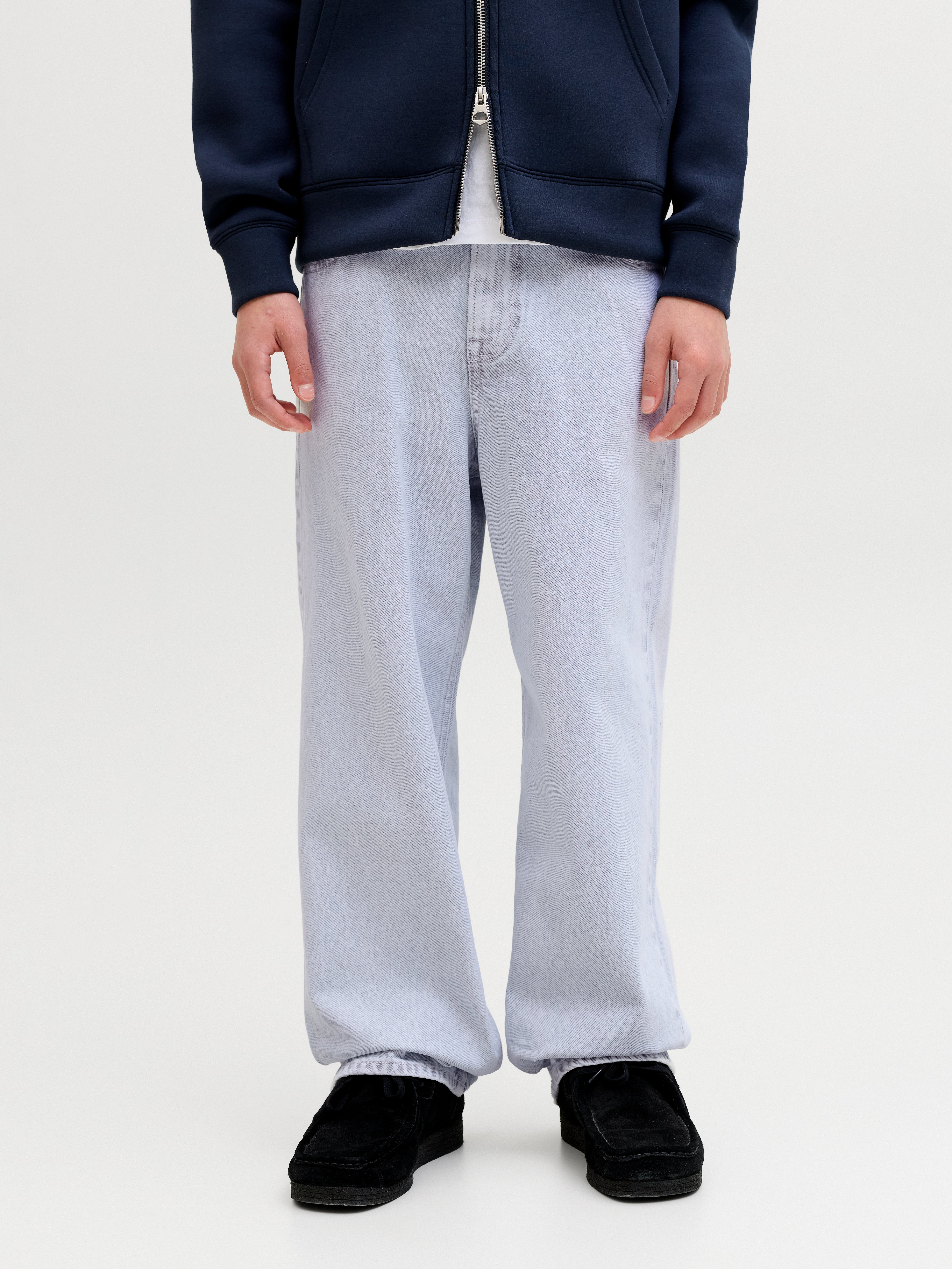 Jjialex Jjoriginal Sq 297 Jnr Baggy Fit Jeans Junior