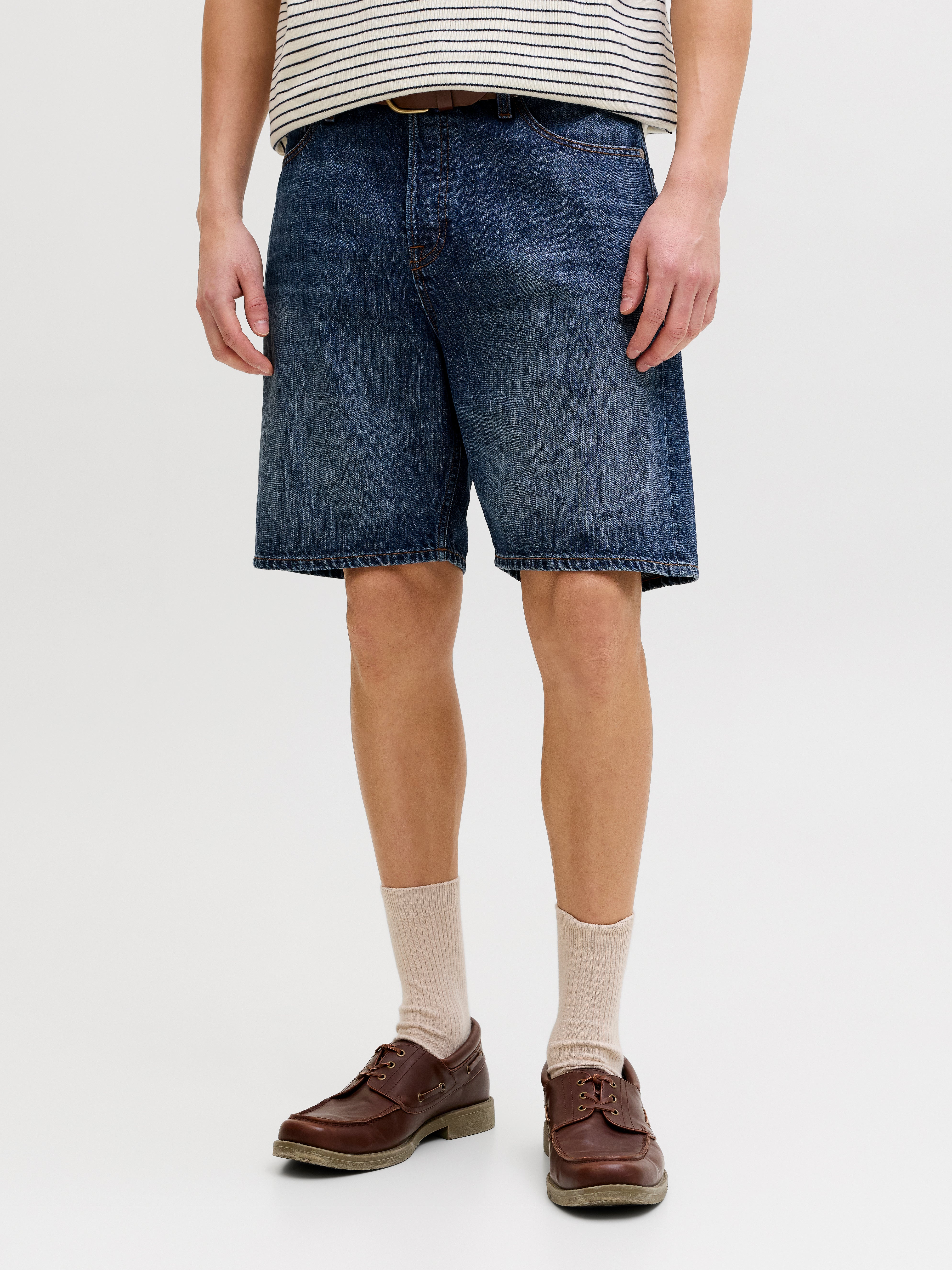 Relaxed Fit Jeans-shorts