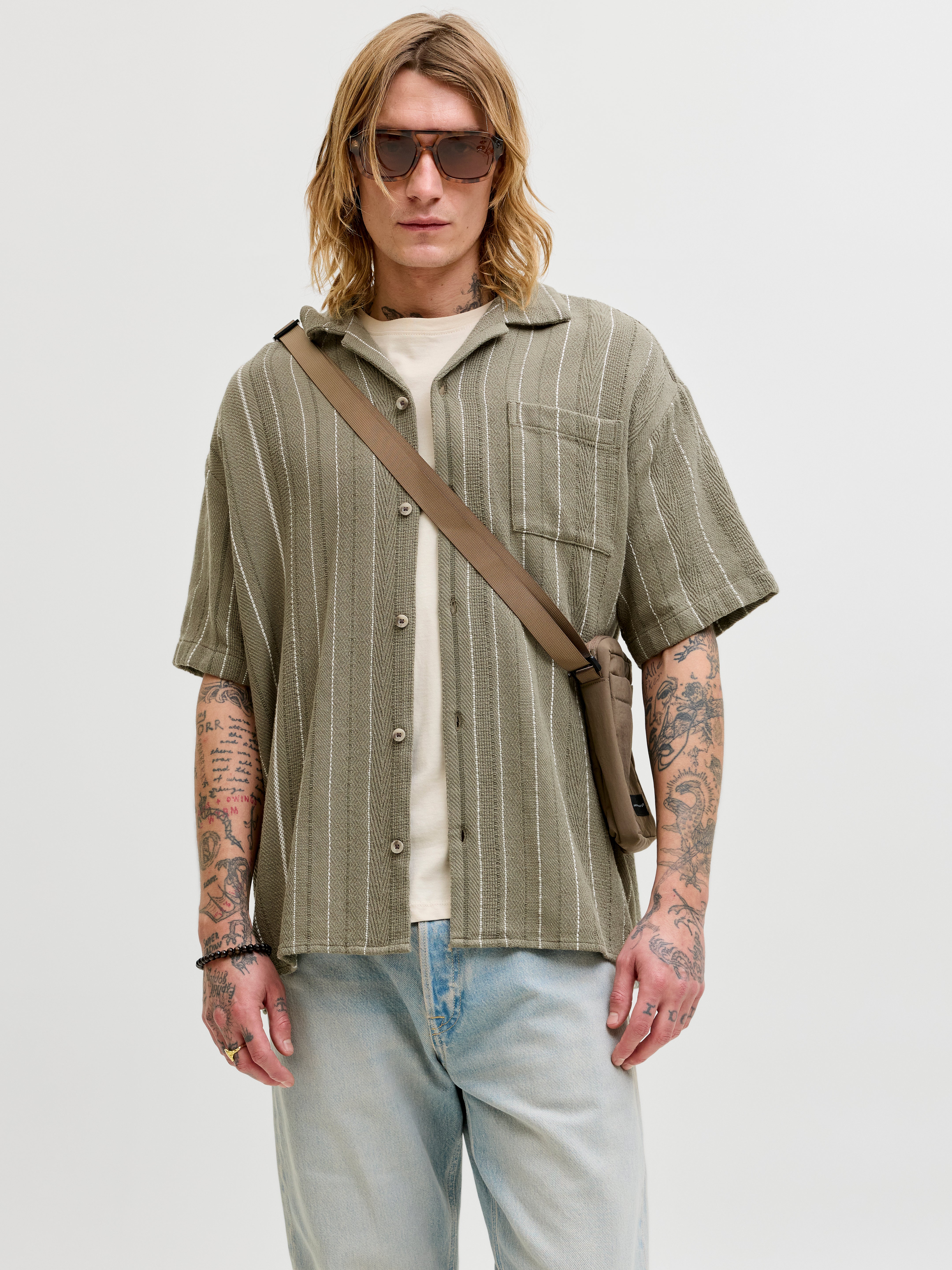 Loose Fit Hawaii-hemd