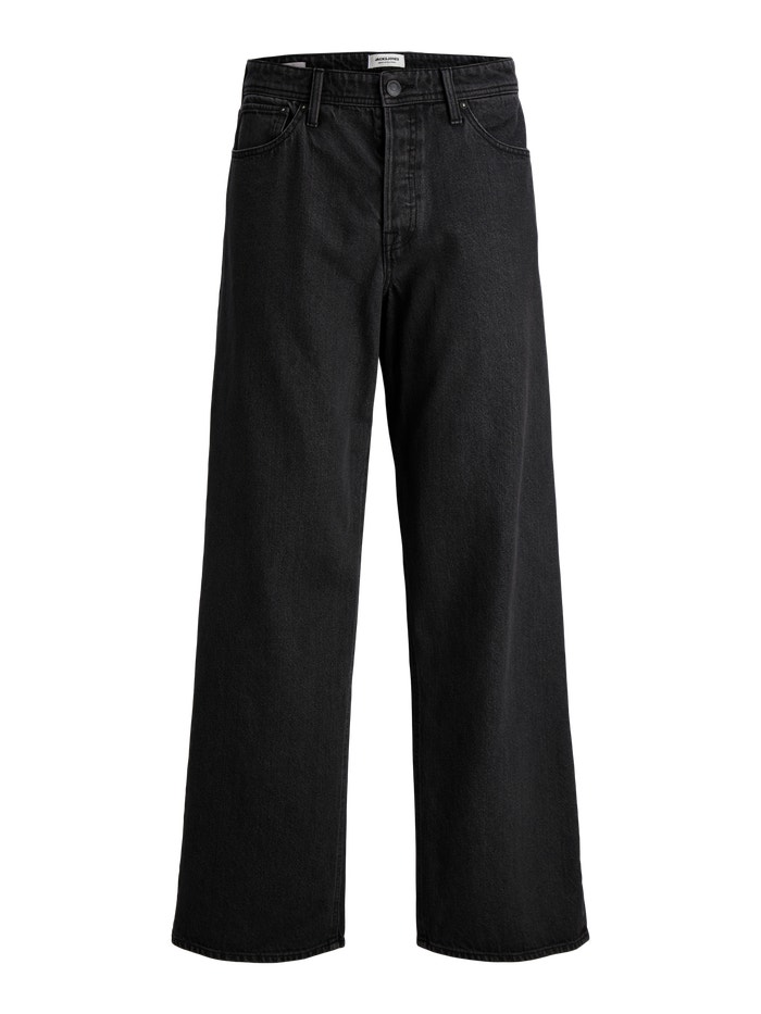 JJIDAVE JJORIGINAL AT 737 Wide fit jeans | Zwart | Jack & Jones® JJIDAVE JJORIGINAL AT 737 Wide fit jeans | Zwart | Jack & Jones®