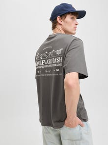 Jack & Jones T-shirt -Asphalt - 12290424