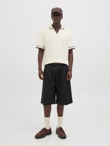 Jack & Jones Gespreide kraag Polo shirt -Cloud Dancer - 12290529