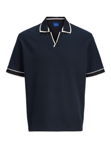 Jack & Jones Gespreide kraag Polo shirt -Sky Captain - 12290529