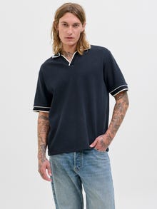 Jack & Jones Gespreide kraag Polo shirt -Sky Captain - 12290529