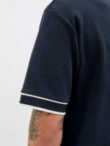 Jack & Jones Gespreide kraag Polo shirt -Sky Captain - 12290529