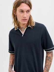 Jack & Jones Gespreide kraag Polo shirt -Sky Captain - 12290529