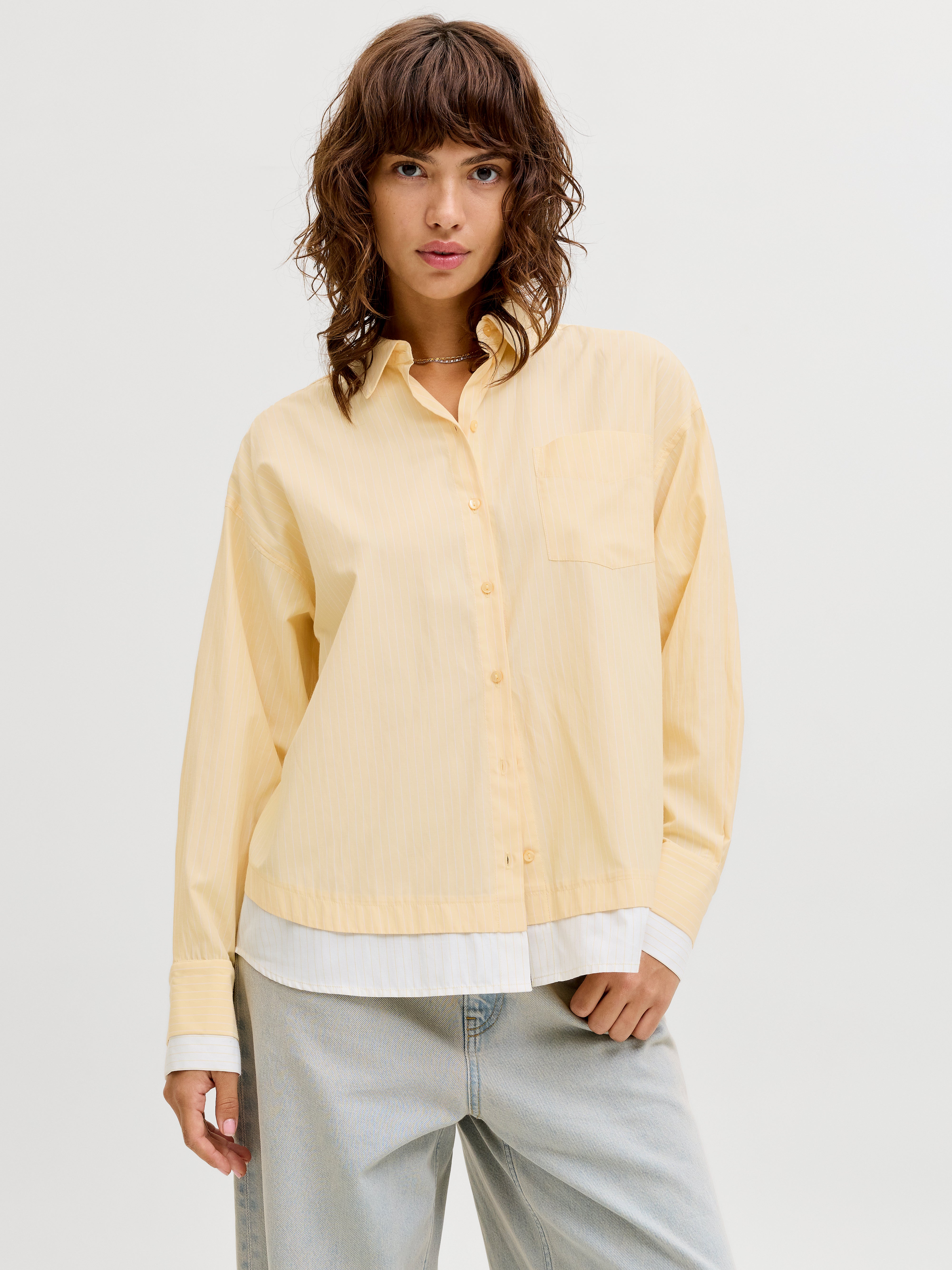 Jxcaro Popelin Hemd