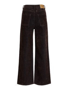 JJXX JXTOKYO FLOCK WIDE HW DNM -Brown Denim - 12290761