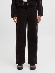 JJXX JXTOKYO FLOCK WIDE HW DNM -Brown Denim - 12290761
