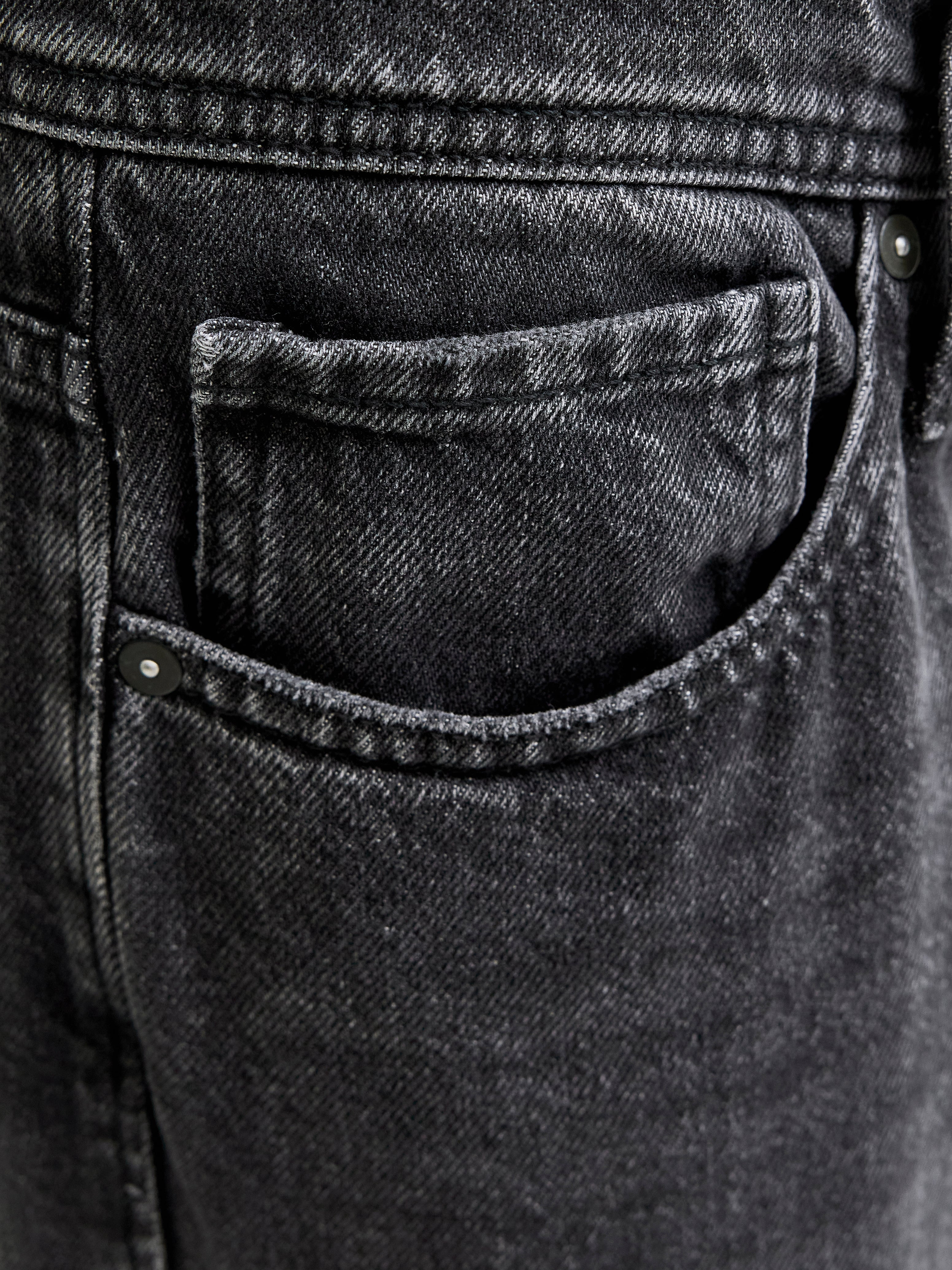 Jack & Jones JJIRON JJORIGINAL - Jeansshort - black denim/zwart denim Jack & Jones JJIRON JJORIGINAL - Jeansshort - black denim/zwart denim