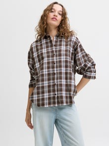 JJXX JXHAILEY Camisa -Seal Brown - 12290955