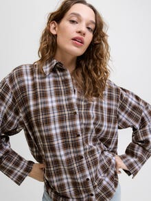 JJXX JXHAILEY Camisa -Seal Brown - 12290955