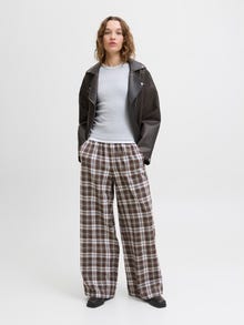 JJXX JXHAILEY Trousers -Seal Brown - 12290959