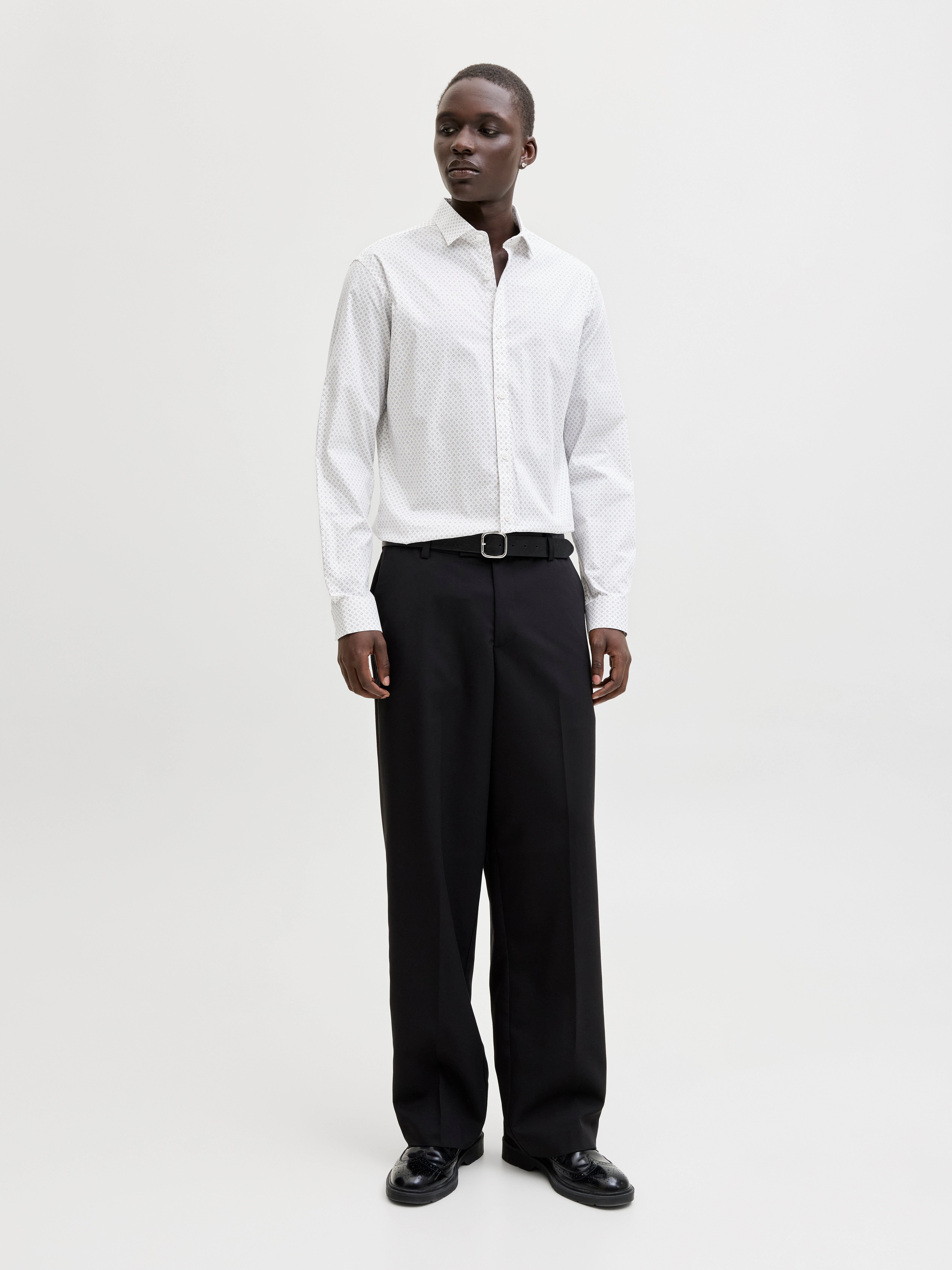 Thumbnail - Slim Fit Popelin Hemd