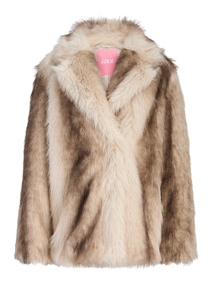 JXEMMI Synthetic fur jacket | Beige | JJXX® JXEMMI Synthetic fur jacket | Beige | JJXX®
