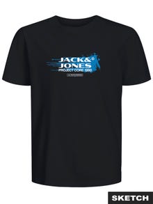 Jack & Jones 3-balenie Tričko Junior -Vetiver - 12291443