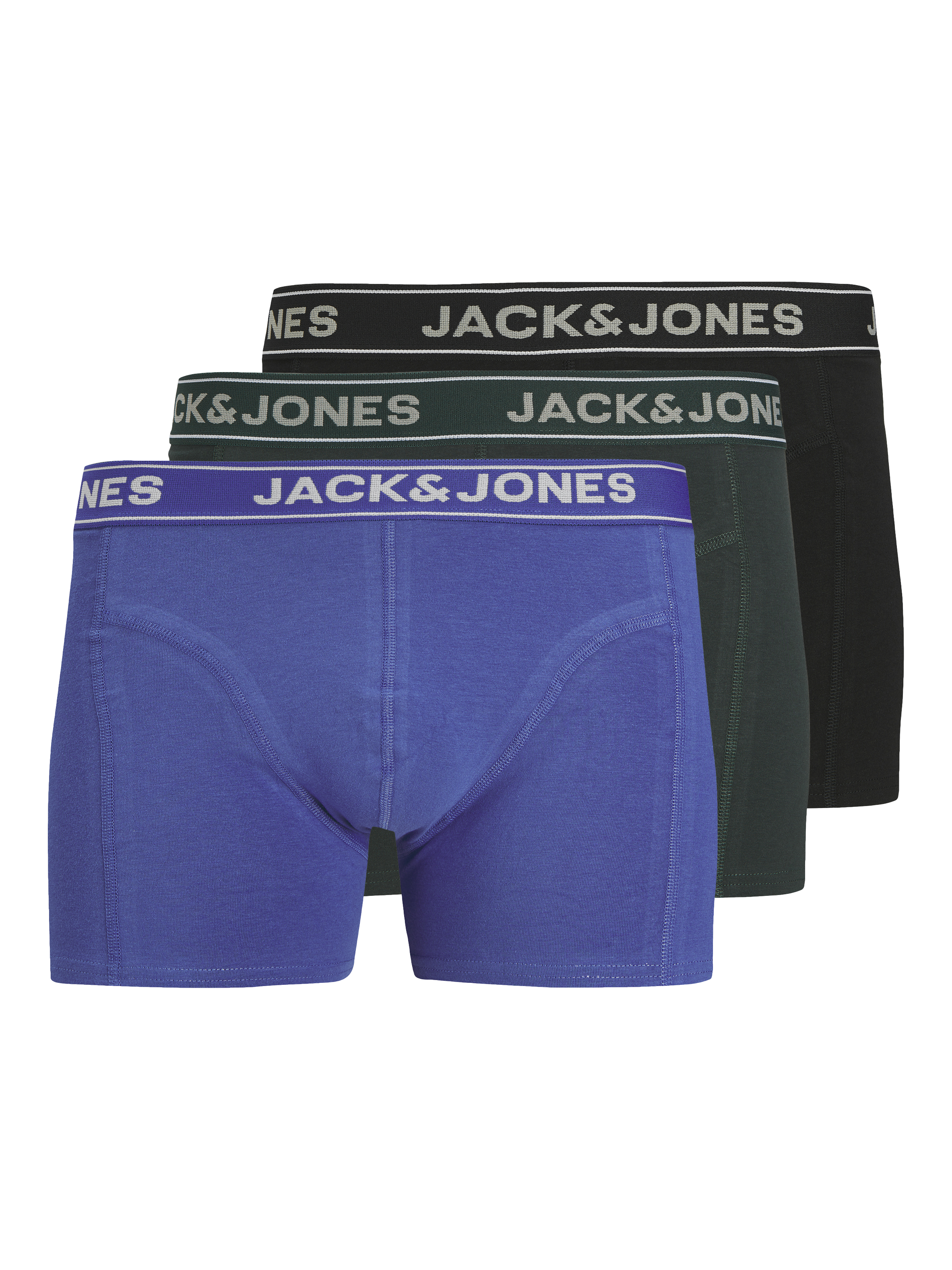 Plus Size 3er-pack Trunks