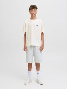Jack & Jones T-shirt Junior -Egret - 12291612