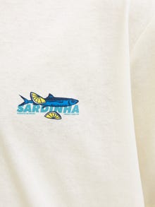 Jack & Jones T-shirt Junior -Egret - 12291612