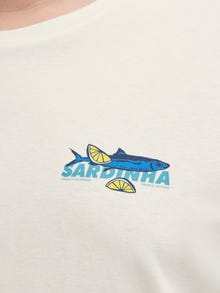Jack & Jones Plus Size T-paita -Egret - 12291625
