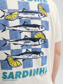 Jack & Jones Plus Size T-skjorte -Egret - 12291625