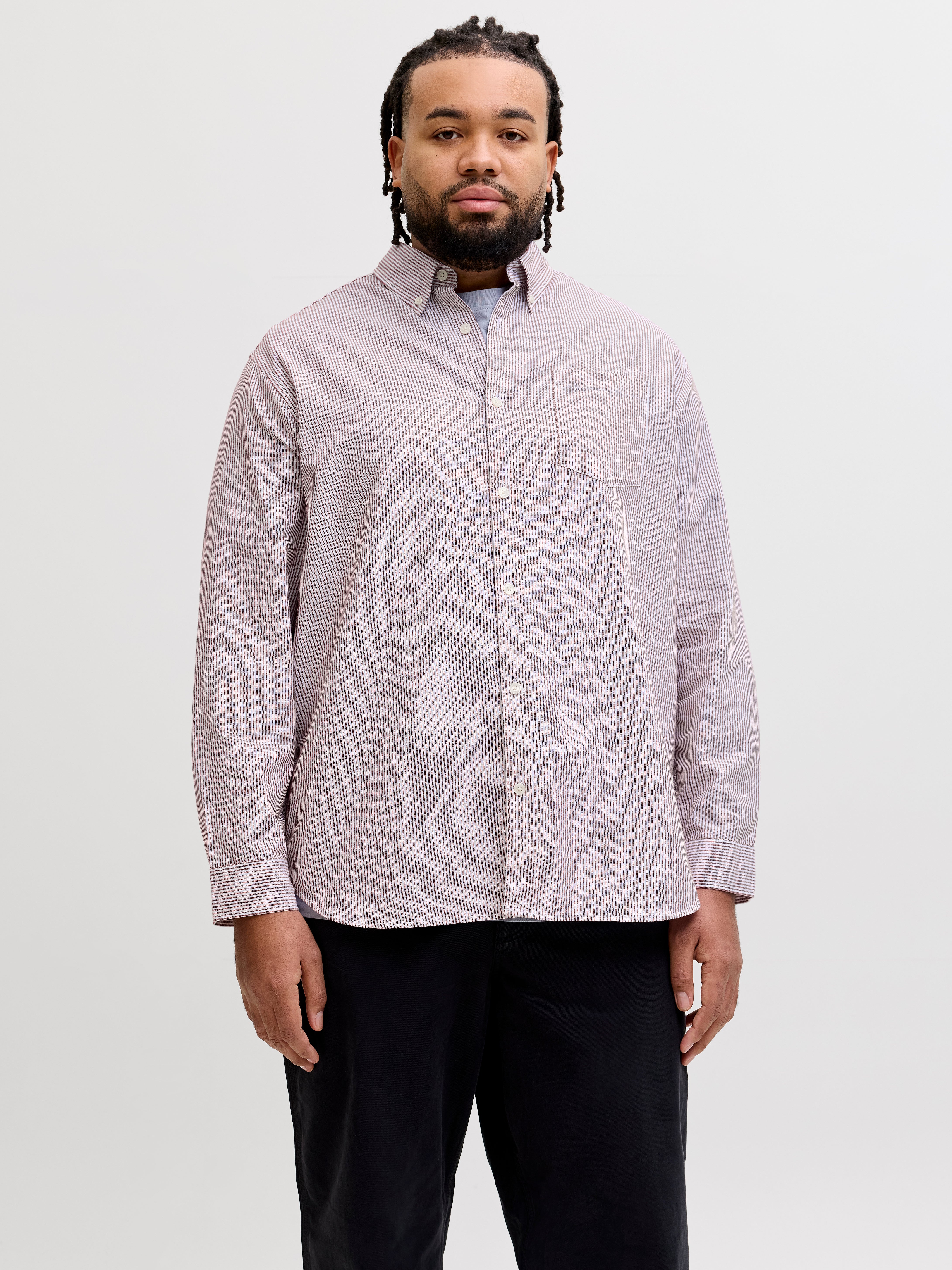 Oxford Hemd Plus Size